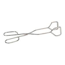 Servierzange Scherenmodell Edelstahl - 22 cm